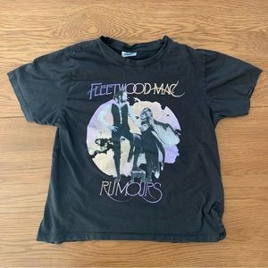 Fleetwood Mac Cotton On Band Black T-Shirt